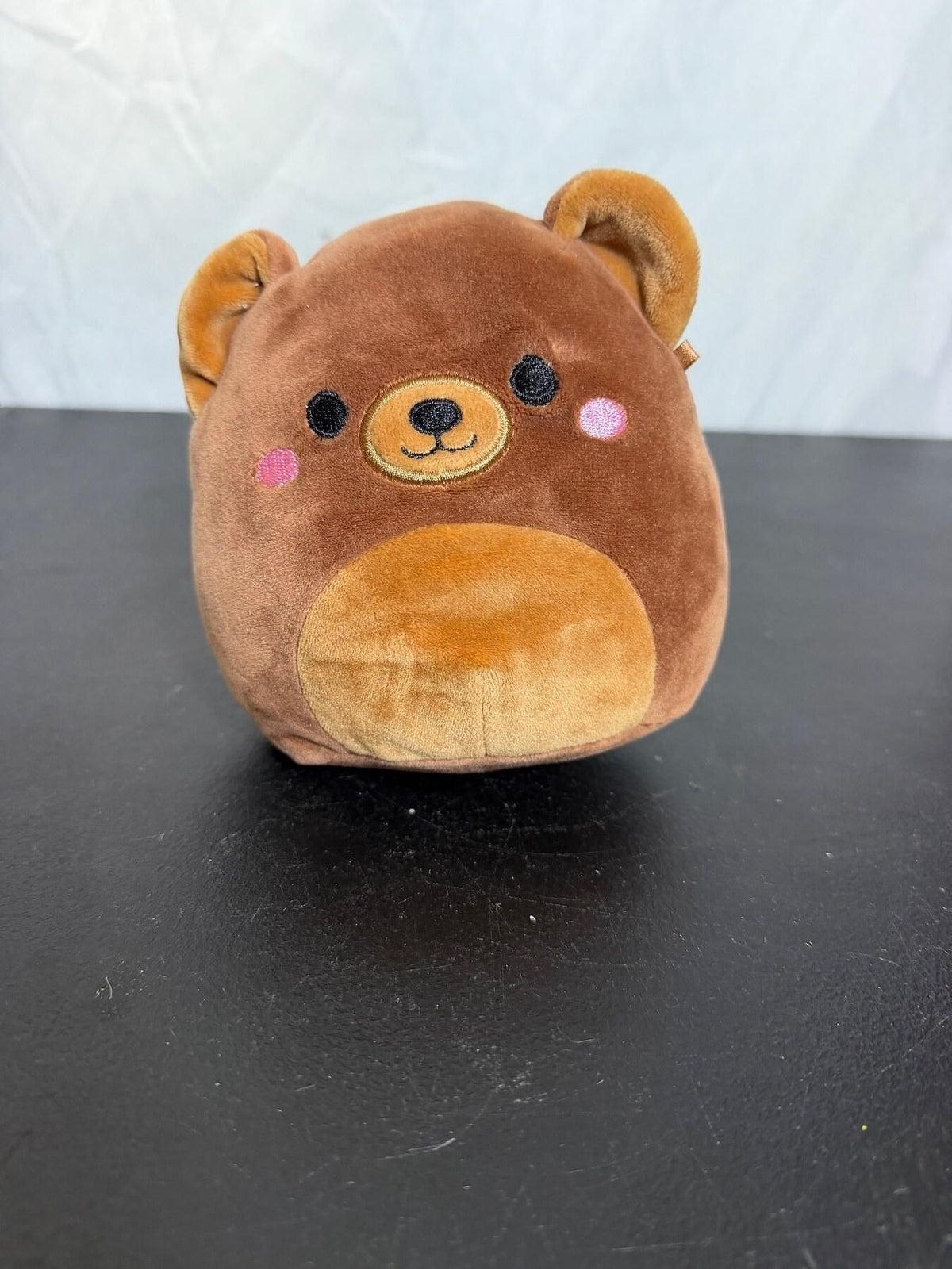 Squishmallows Brown Bear Plush Stuffed Animal Toy Kellytoy 2020 - Wormhole Thrift