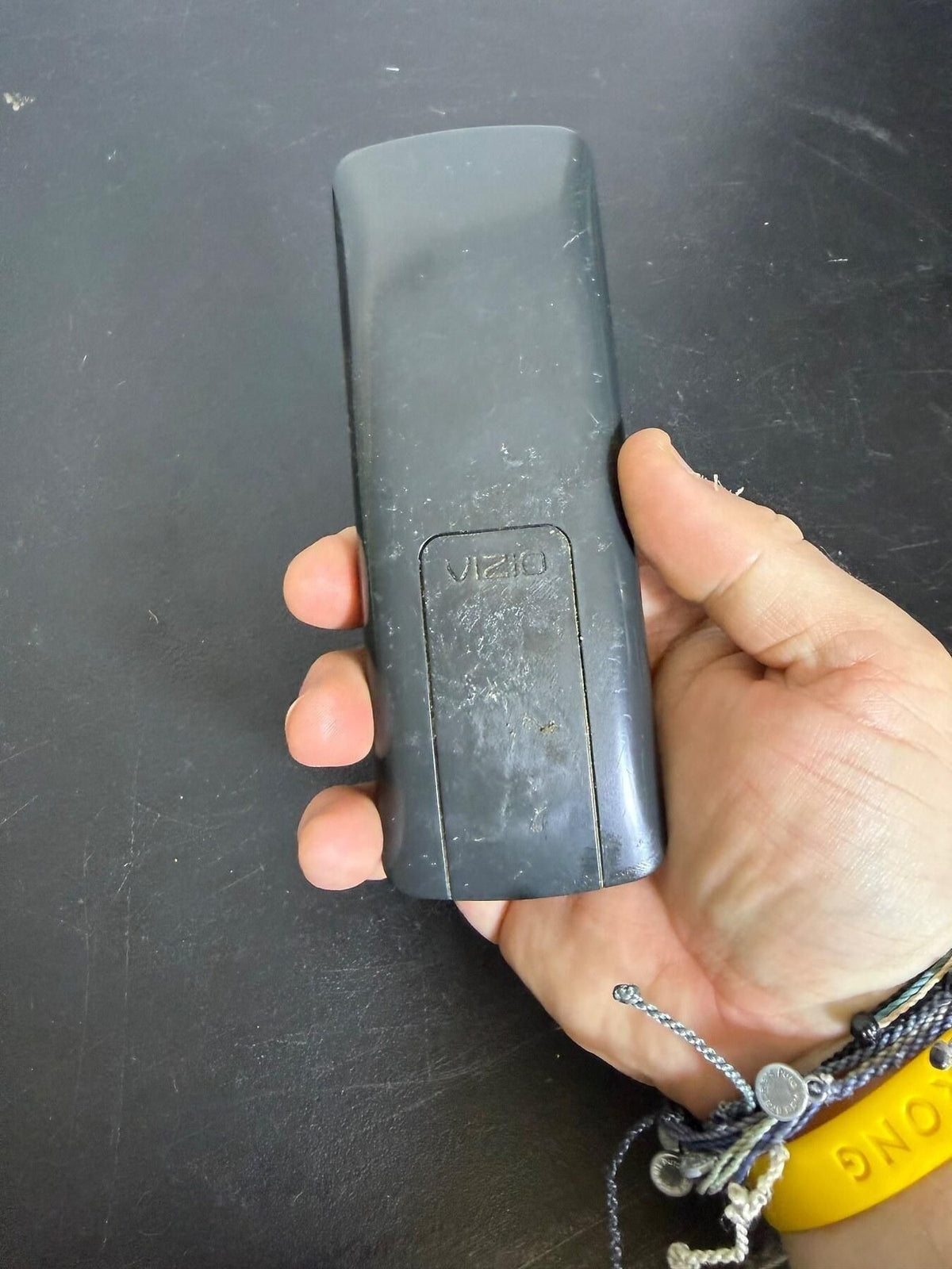 VIZIO TV Remote Control Black Untested - Wormhole Thrift