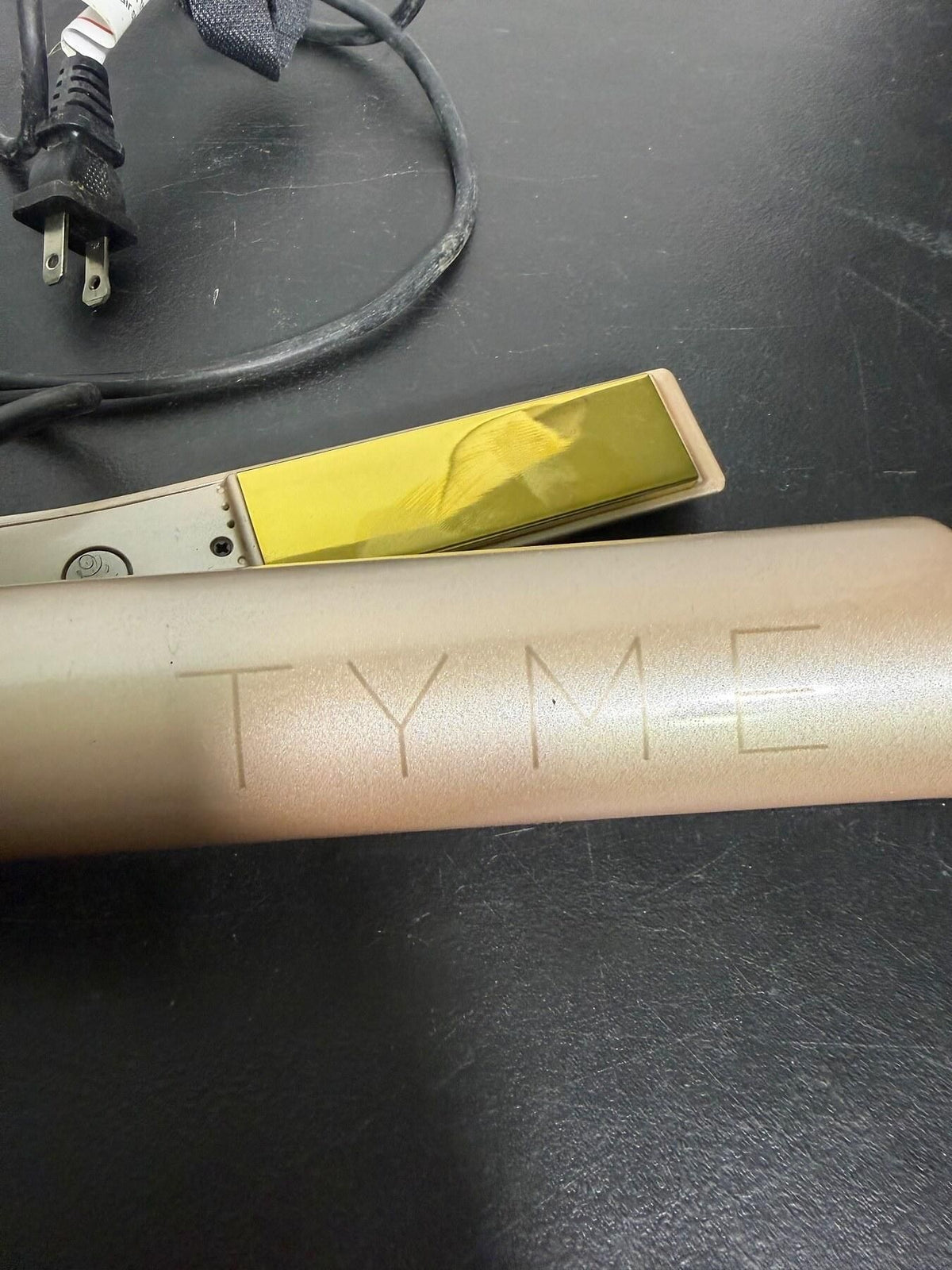 TYME Iron Original Hair Straightener Curling Iron Rose Gold - Wormhole Thrift
