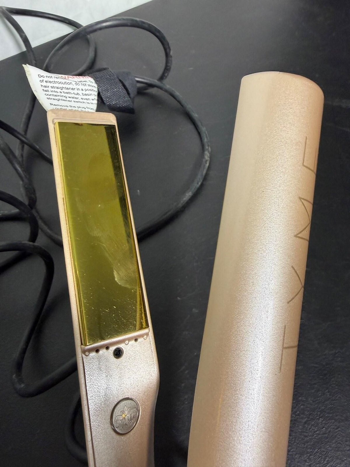 TYME Iron Original Hair Straightener Curling Iron Rose Gold - Wormhole Thrift