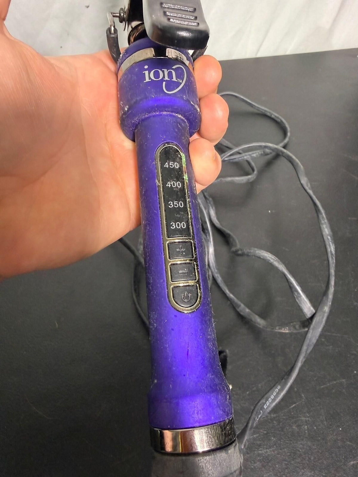 Ion Curling Iron Hair Styling Tool with Temperature Control - Wormhole Thrift