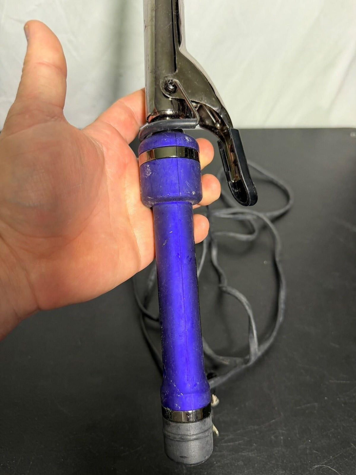 Ion Curling Iron Hair Styling Tool with Temperature Control - Wormhole Thrift