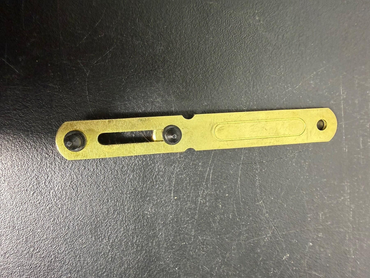 Vintage Brass-Tone Adjustable Watch Case Opener Tool - Wormhole Thrift