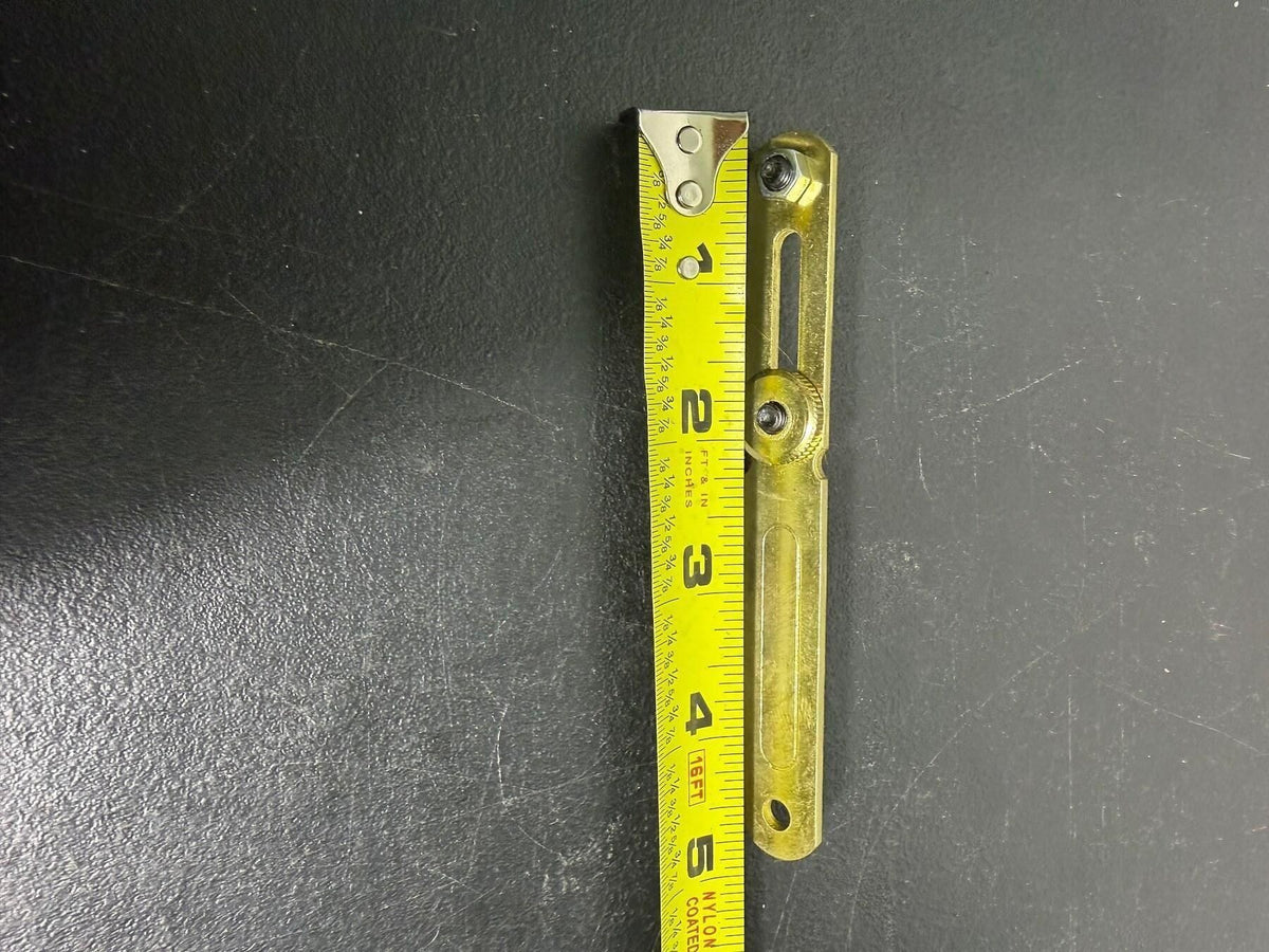 Vintage Brass-Tone Adjustable Watch Case Opener Tool - Wormhole Thrift