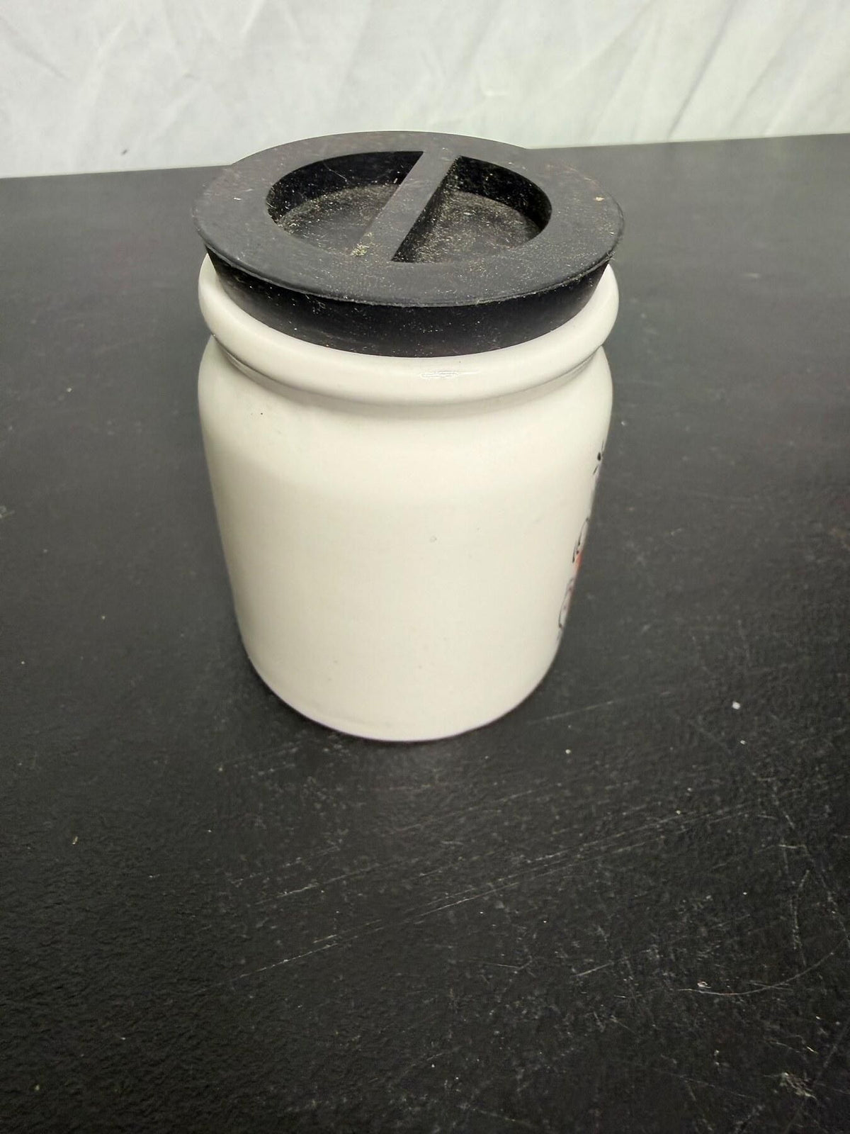 Funny "Give Me Weed and Tacos" Ceramic Storage Jar with Lid - Wormhole Thrift