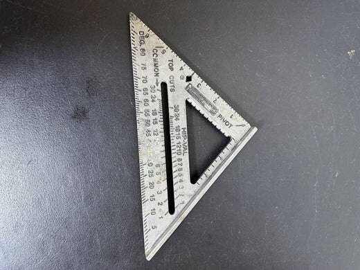 Vintage 1987 Swanson Anson Speed Square Rafter Framing Tool USA - Wormhole Thrift