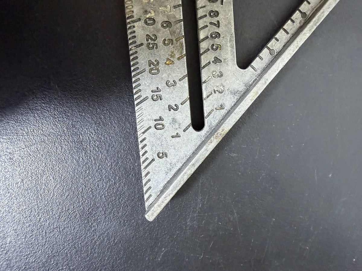 Vintage 1987 Swanson Anson Speed Square Rafter Framing Tool USA - Wormhole Thrift