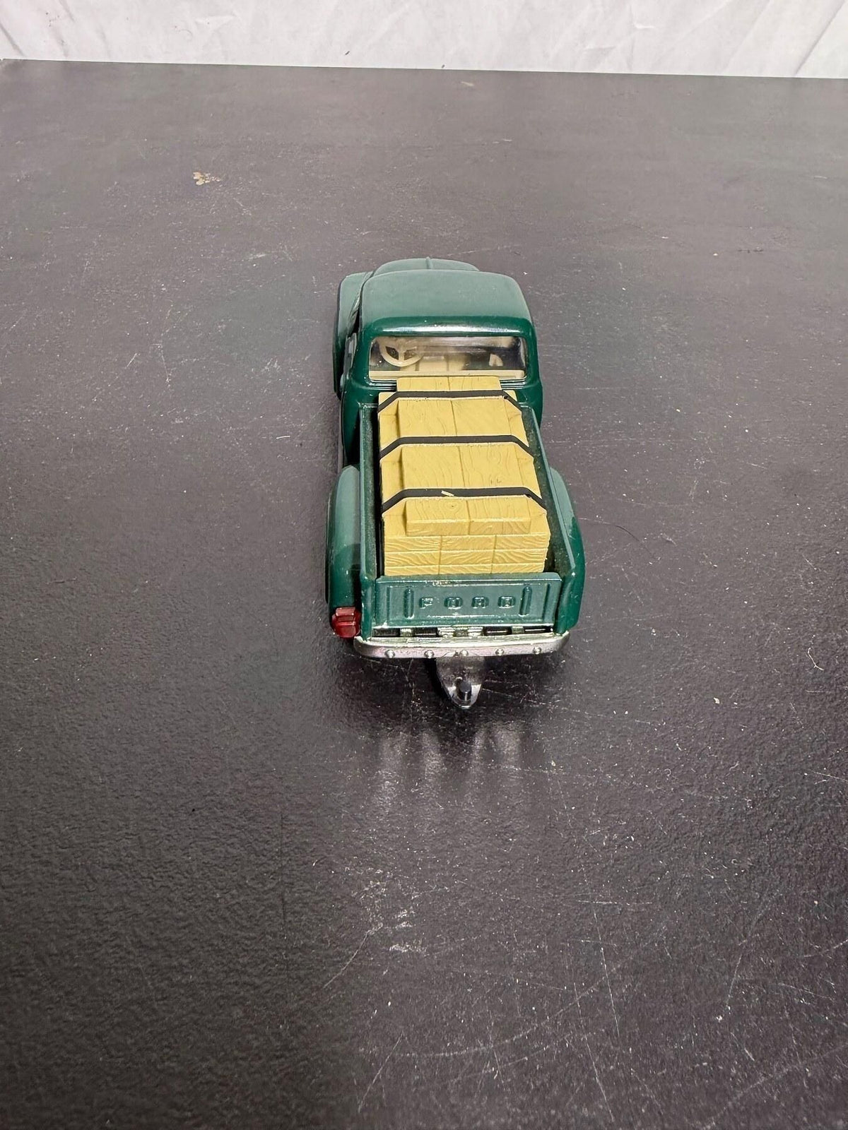 Vintage 1998 Road Champs 1955 Ford F-100 Diecast Pickup Truck Green - Wormhole Thrift