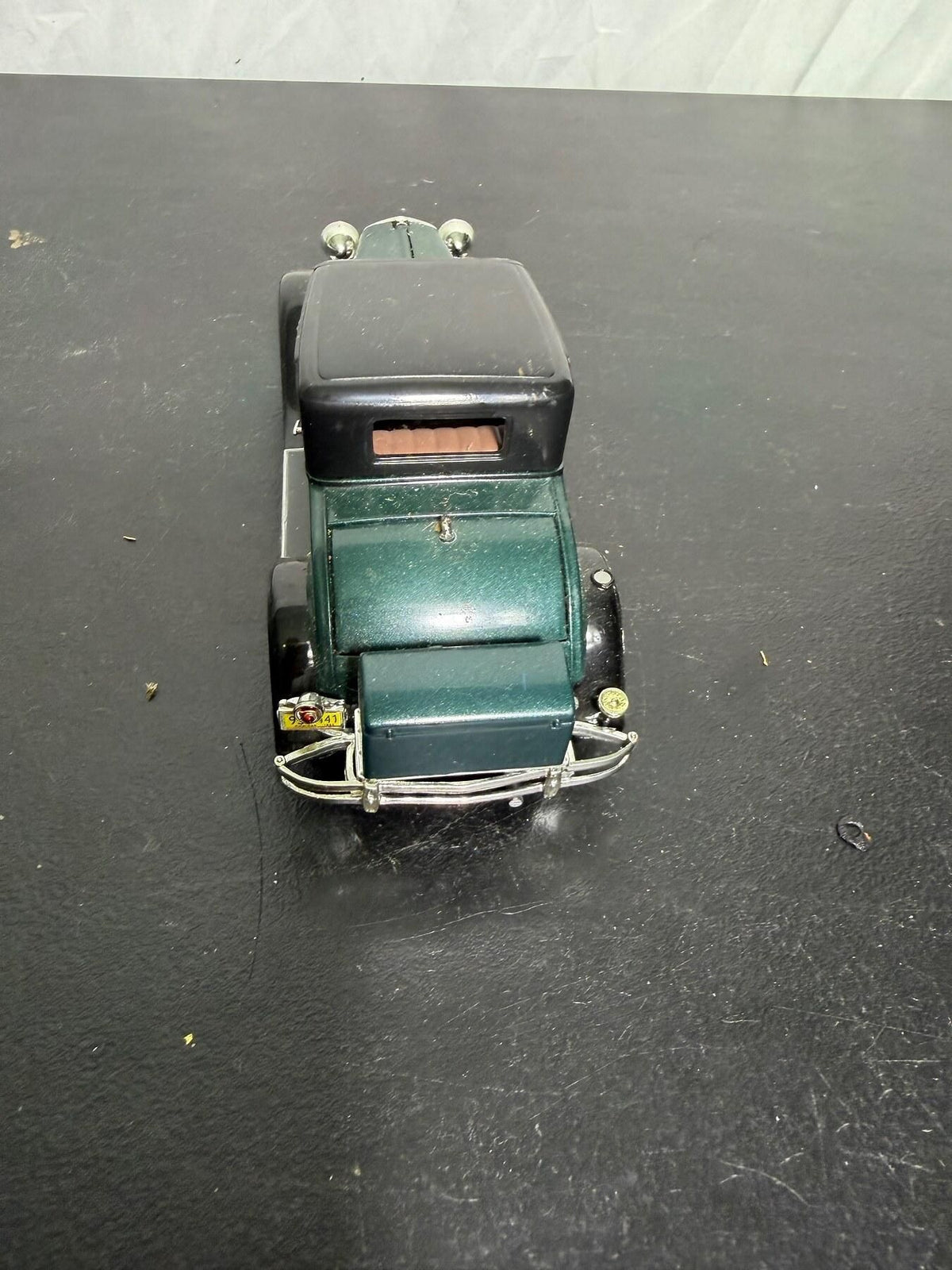 Vintage Signature 1930 Hudson Diecast Model Car Green Coupe - Wormhole Thrift