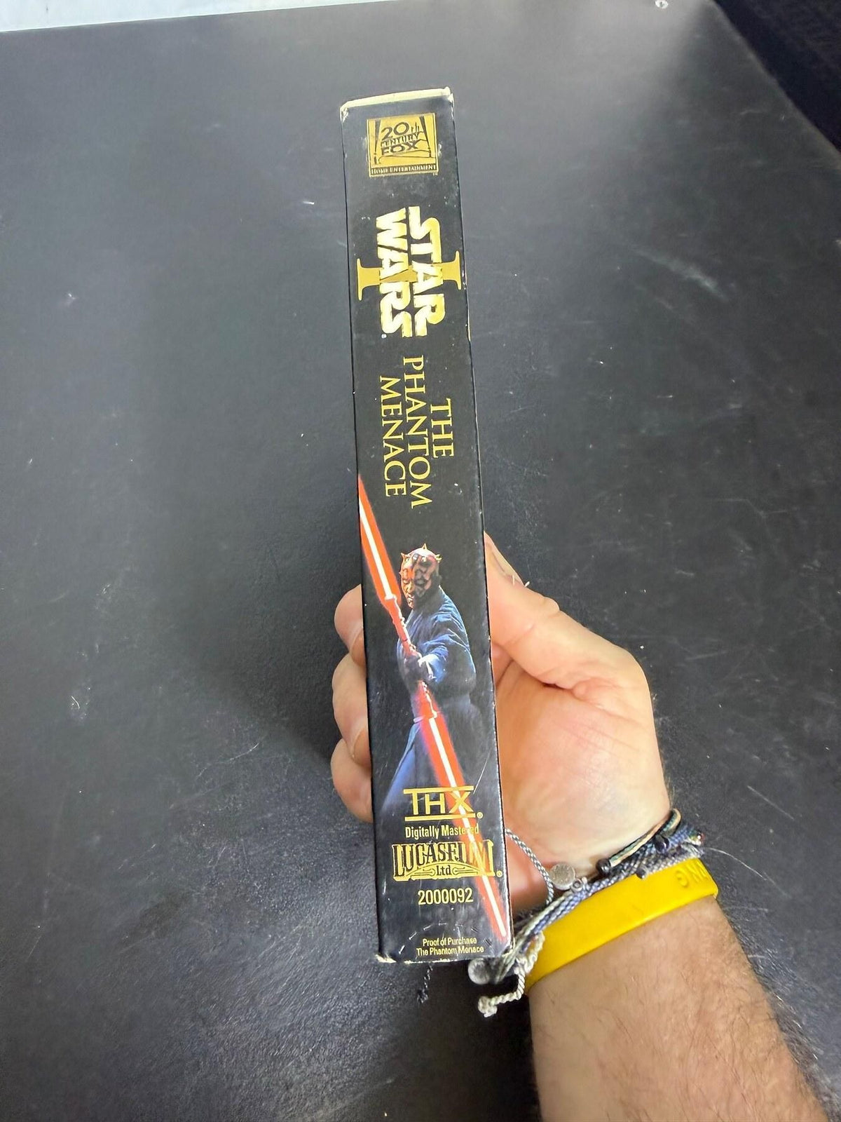 Vintage Star Wars Episode I The Phantom Menace VHS Tape 2000 Lucasfilm THX - Wormhole Thrift
