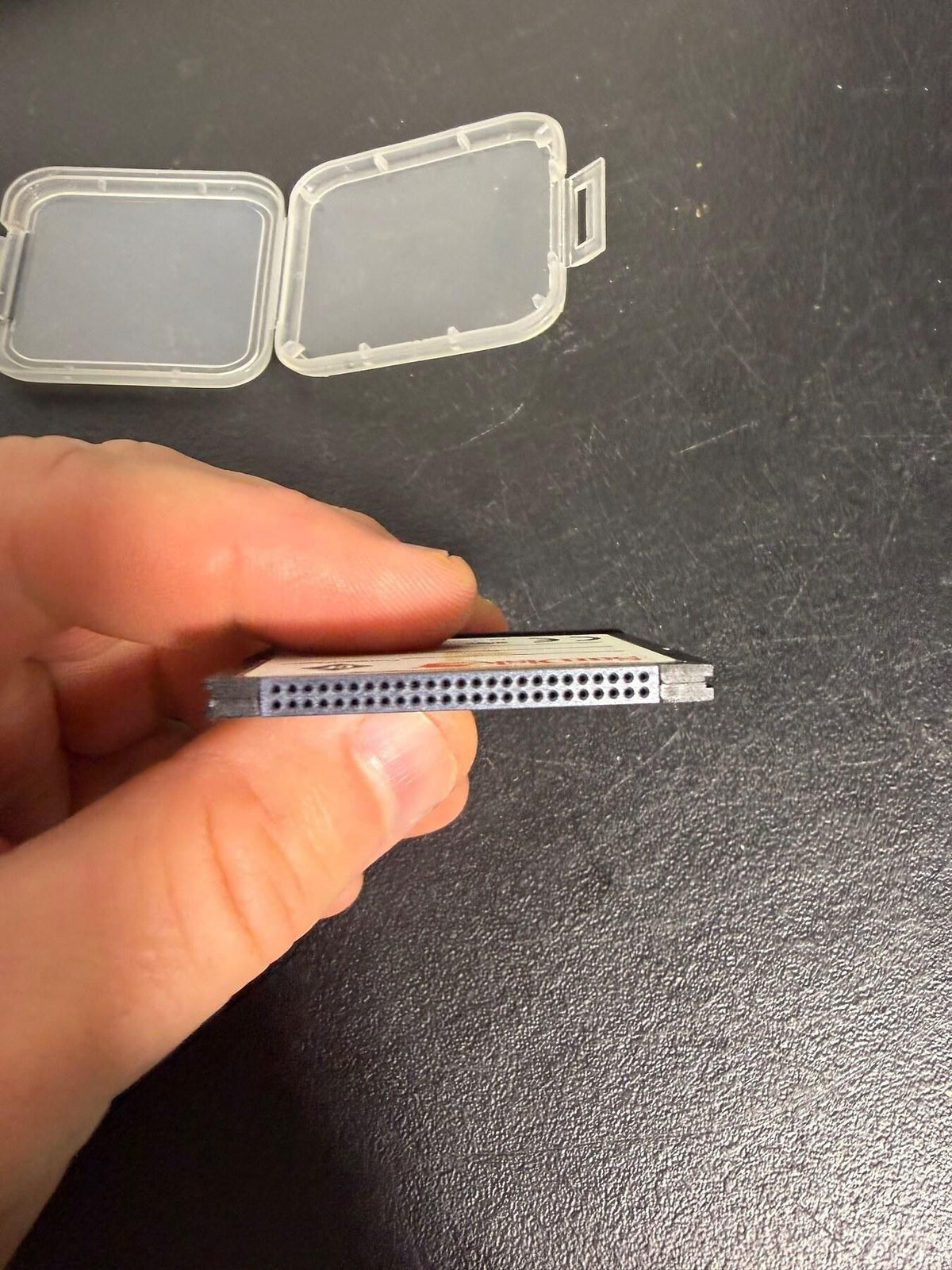 Vintage SanDisk Shoot&Store CompactFlash 32MB Memory Card w/ Case - Wormhole Thrift