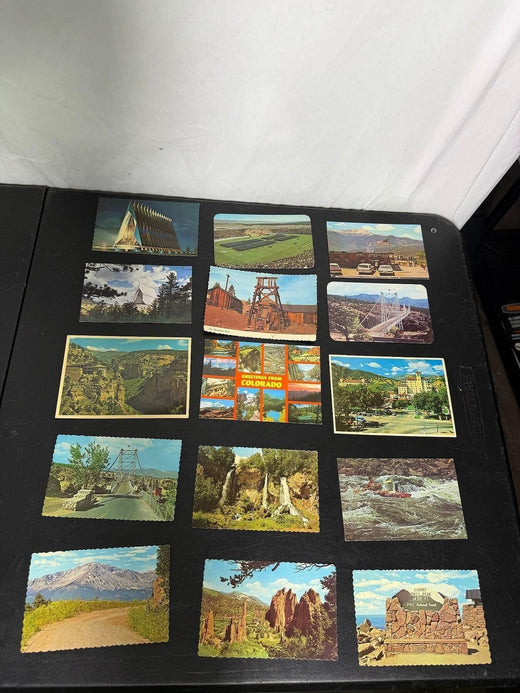 Vintage Colorado Postcards Lot of 12 - Sanborn Souvenir Co. & Dexter Press - Wormhole Thrift