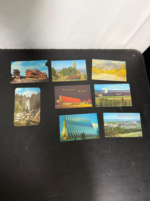Vintage Colorado Postcard Lot - US Air Force Academy, Garden of the Gods (8 Pcs) - Wormhole Thrift