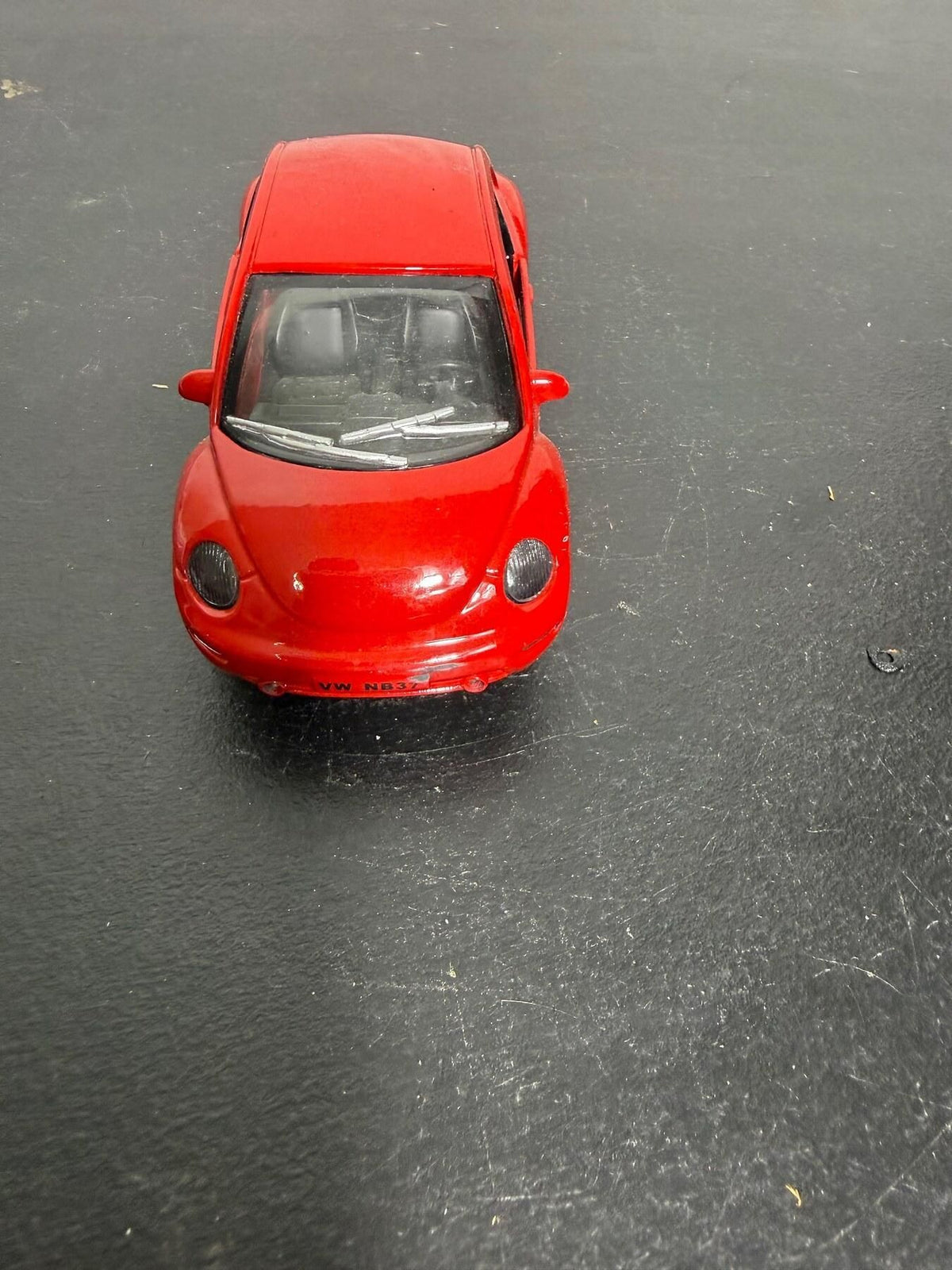Vintage SMART TOYS 1999 Red Volkswagen New Beetle Toy Car - Wormhole Thrift