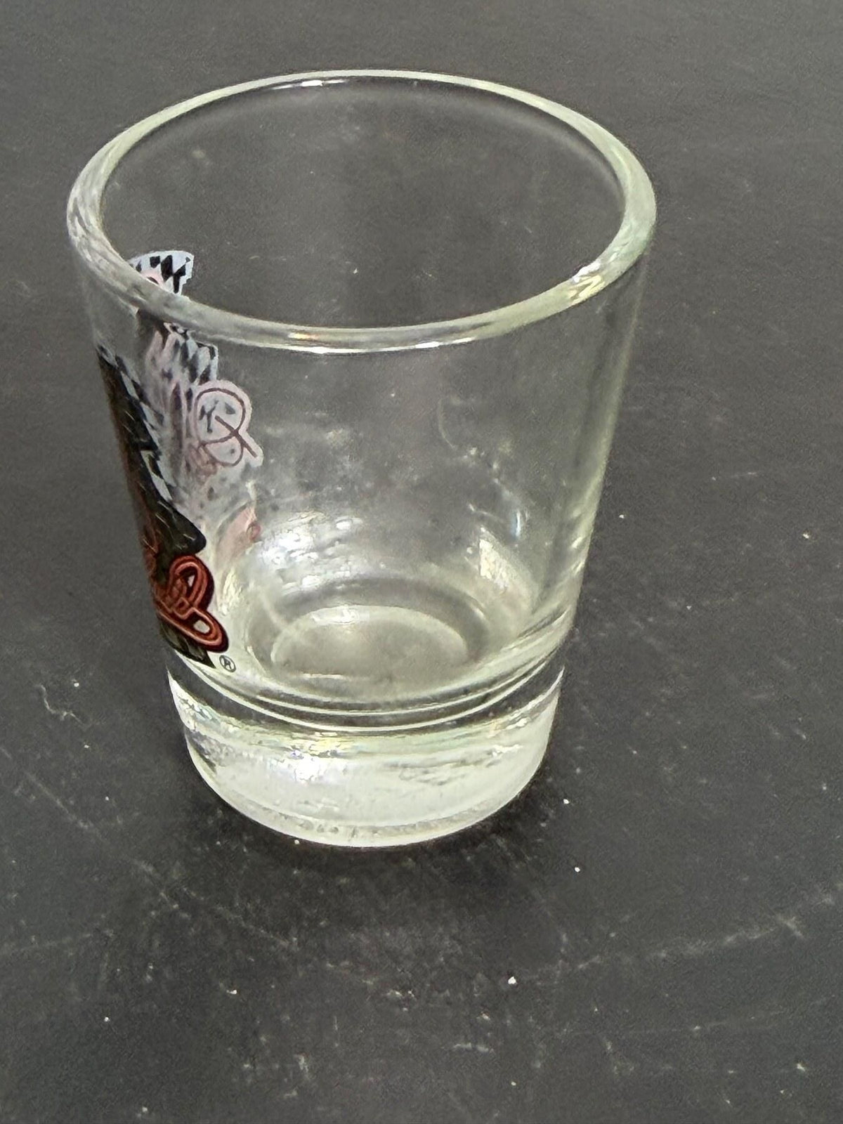 Vintage NASCAR Dale Earnhardt #3 Shot Glass - Collectible Glassware - Wormhole Thrift