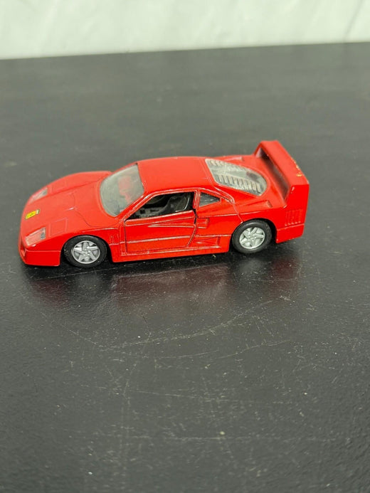 Vintage Maisto Ferrari F40 Red Diecast Model Car 1:40 Scale - Wormhole Thrift