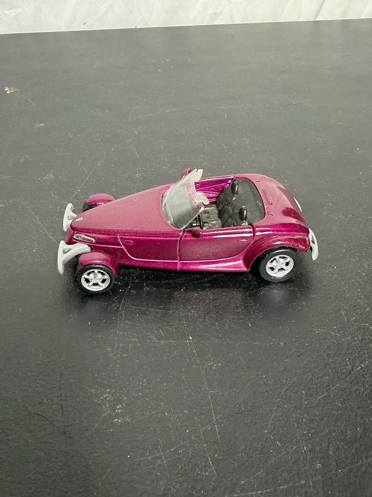 Vintage Maisto Plymouth Prowler 1:38 Scale Diecast Car - Metallic Purple - Wormhole Thrift