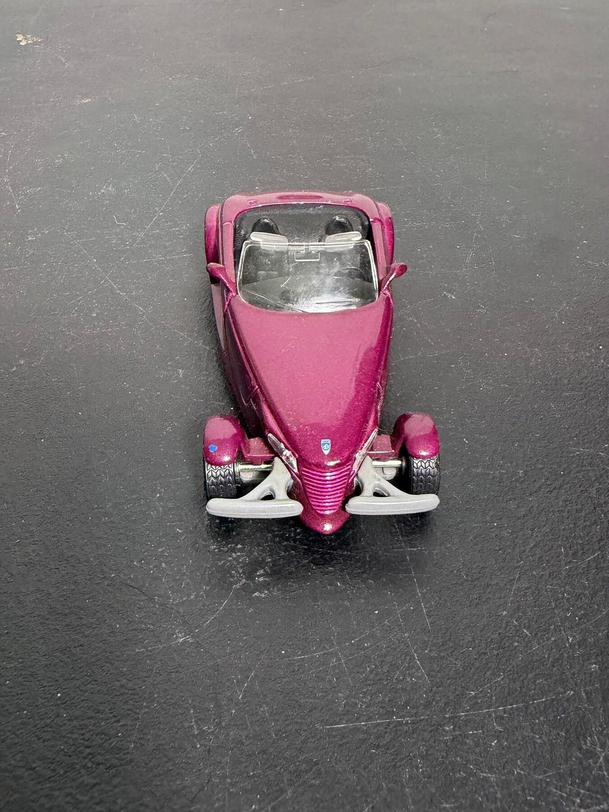 Vintage Maisto Plymouth Prowler 1:38 Scale Diecast Car - Metallic Purple - Wormhole Thrift
