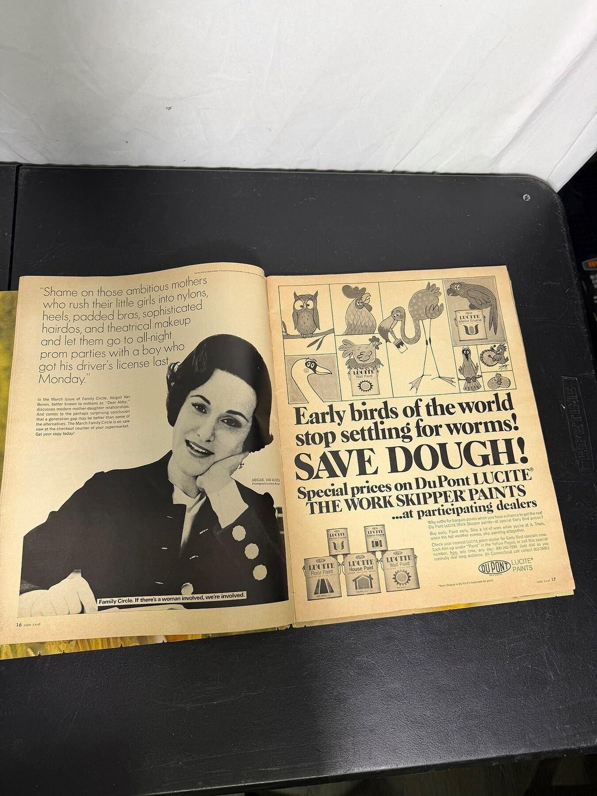 Vintage LOOK Magazine March 4, 1969 Ted Kennedy Cover - Wormhole Thrift