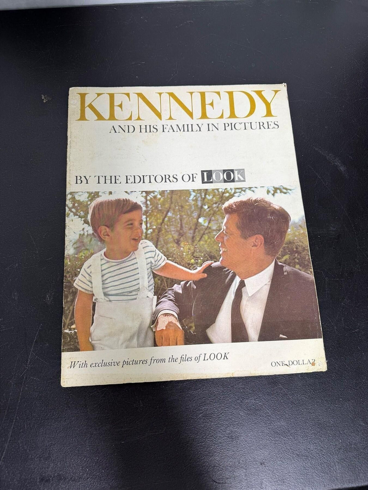 Vintage Look Magazine: Kennedy & His Family in Pictures (1963 JFK Tribute) - Wormhole Thrift