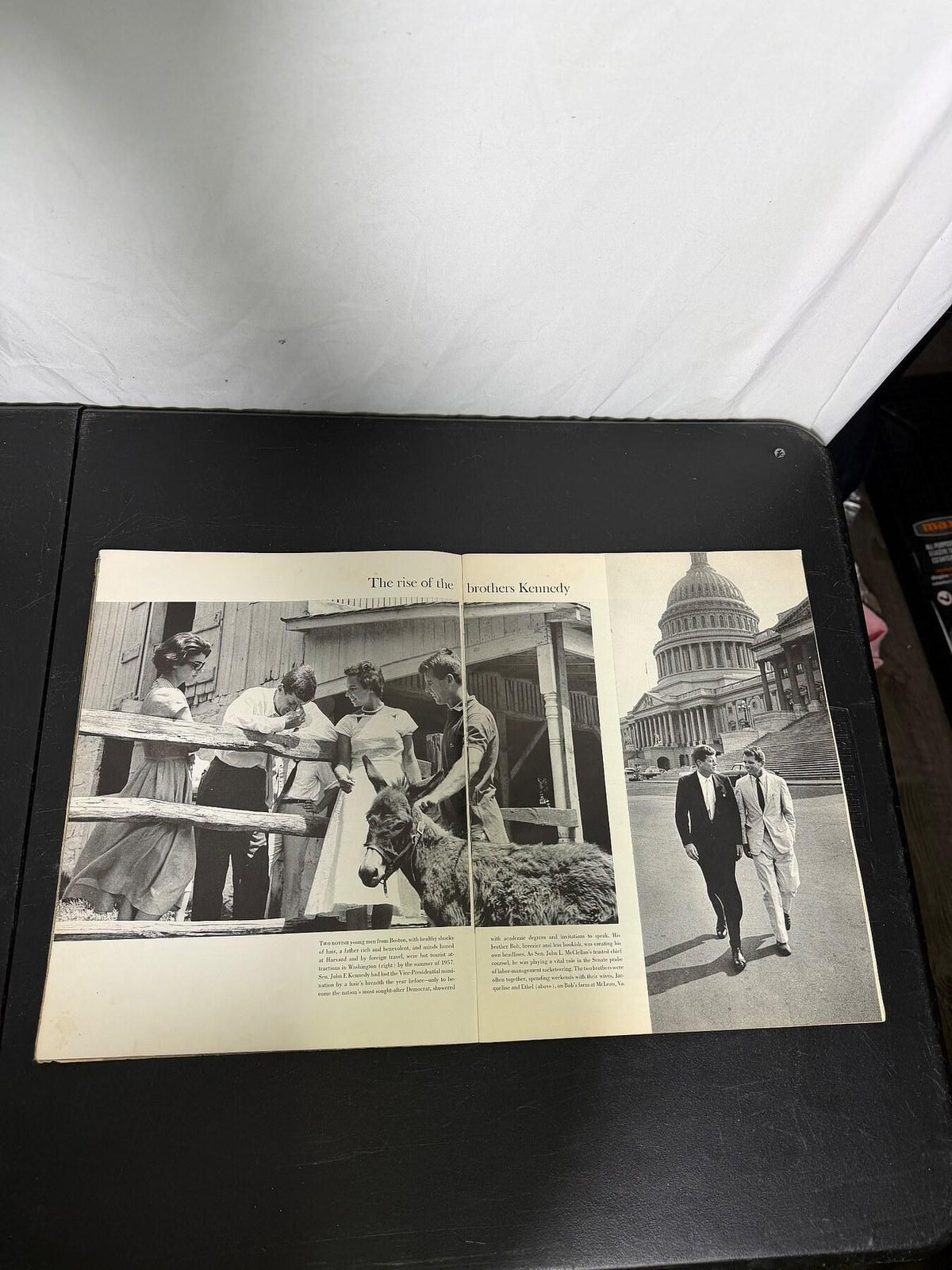 Vintage Look Magazine: Kennedy & His Family in Pictures (1963 JFK Tribute) - Wormhole Thrift