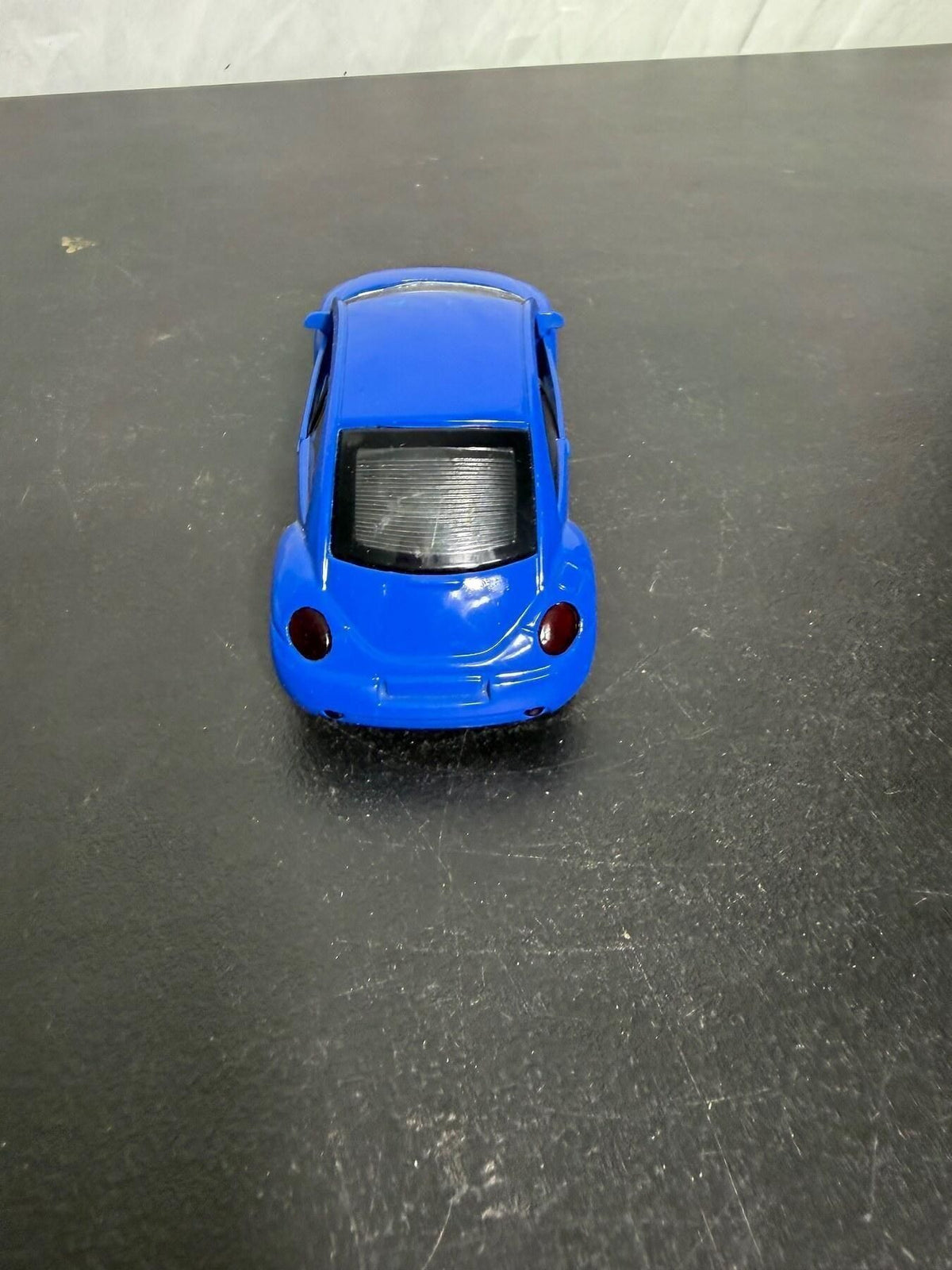 Vintage Smart Toys Volkswagen VW New Beetle Blue Toy Car 1999 - Wormhole Thrift