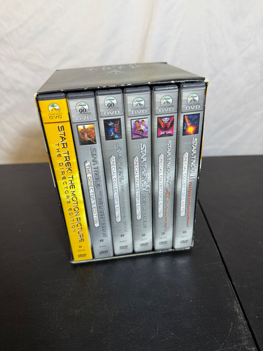 Vintage Star Trek Original Crew Movie Collection I-VI 12-Disc DVD Set 2004 - Wormhole Thrift