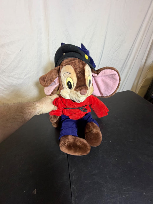 Vintage Fievel An American Tail Plush Toy Galtoy 1986 Sears - Wormhole Thrift