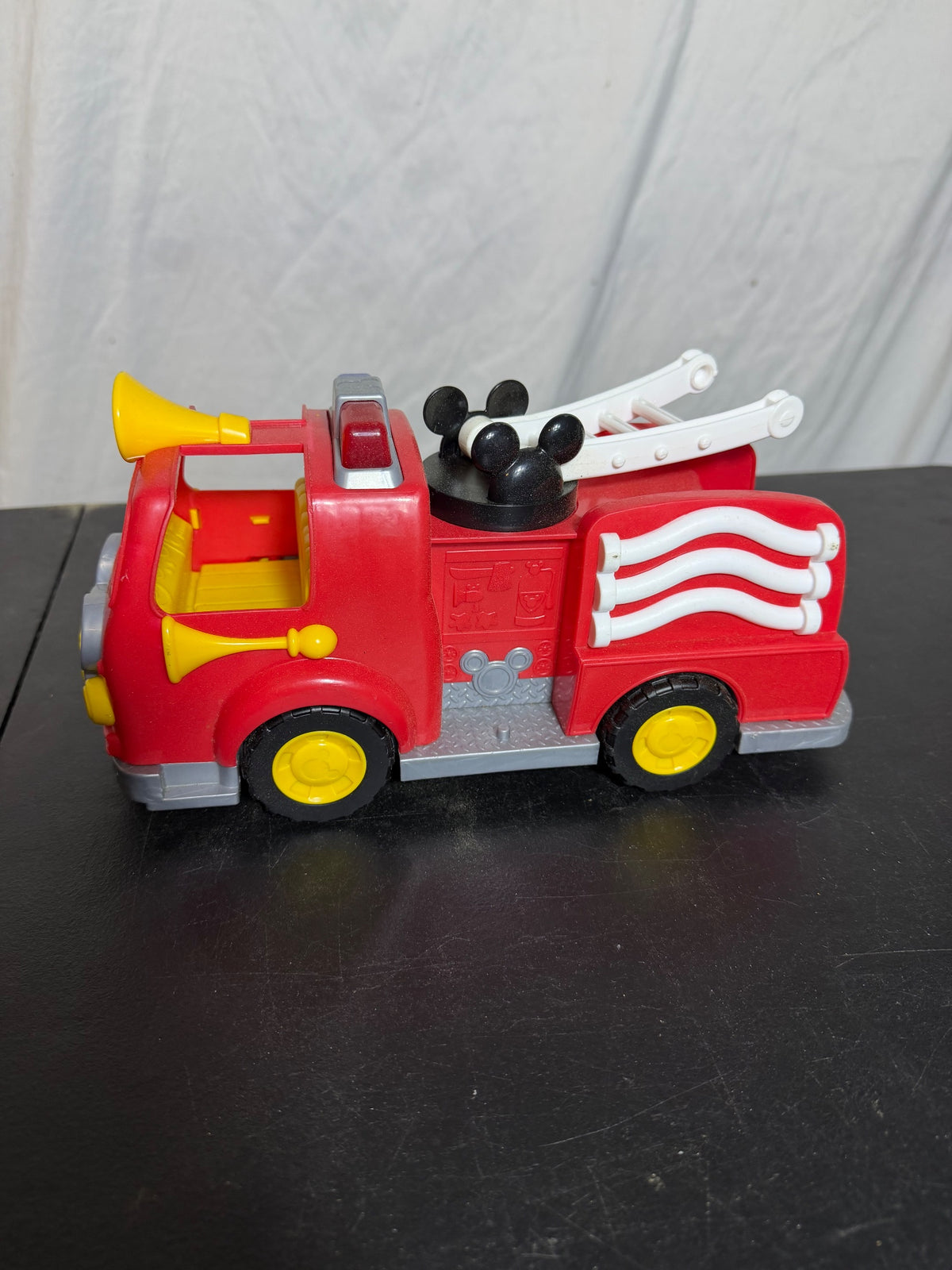 Disney Just Play Mickey Mouse Funhouse Fire Truck Toy Vehicle - Wormhole Thrift