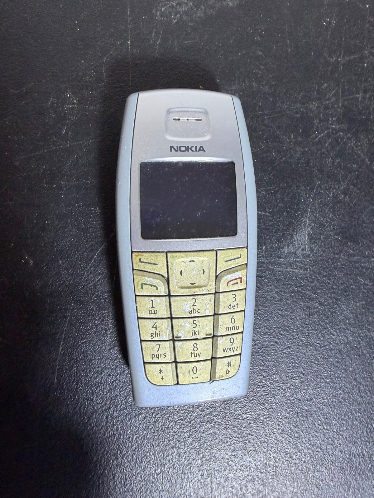 Vintage Nokia 3310 Mobile Phone - Light Blue/Grey Retro Cell Phone - Wormhole Thrift