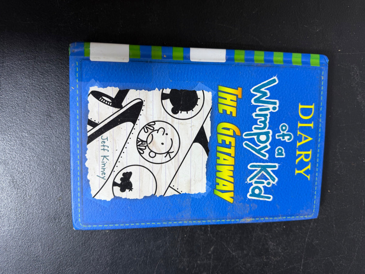 Diary of a Wimpy Kid The Getaway Book 12 Jeff Kinney Hardcover - Wormhole Thrift
