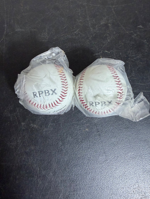 New Official League RPBX Leather Baseballs - 2 Pack - Wormhole Thrift