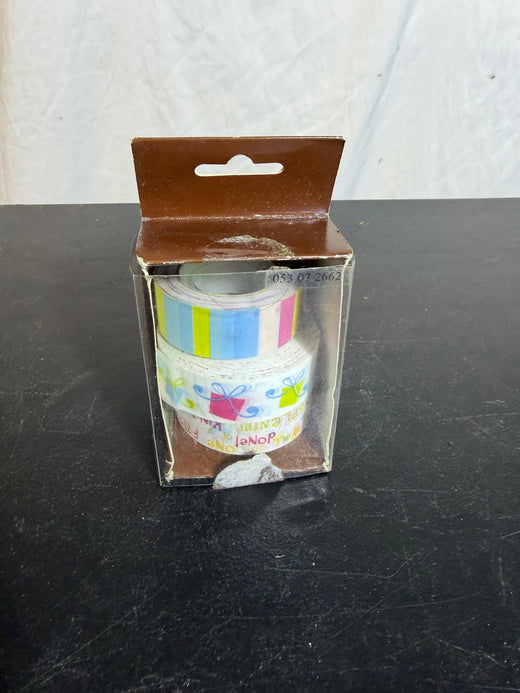 Gartner Studios Decorative Design Tape 3 Rolls - Open Box - Wormhole Thrift