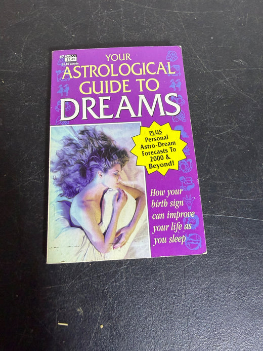 Vintage 1999 Your Astrological Guide to Dreams MicroMags Book - Wormhole Thrift