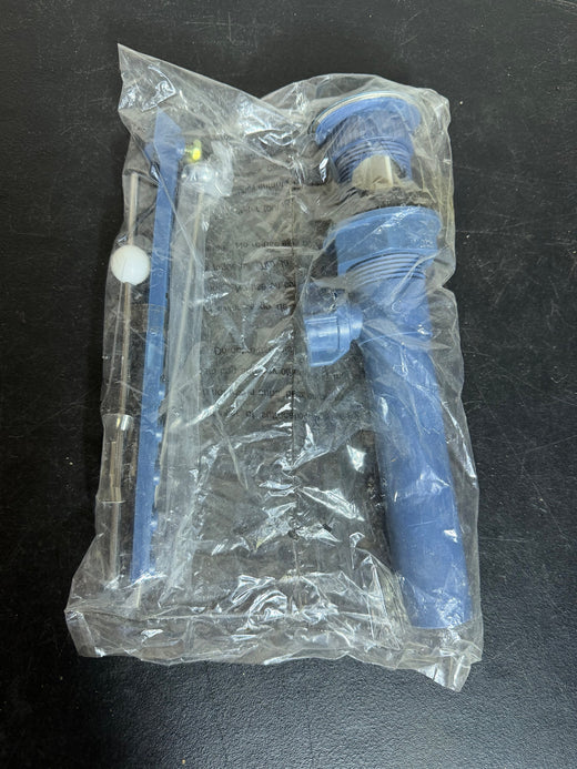 New Blue Plastic Sink Pop-Up Drain Stopper Assembly Plumbing Hardware - Wormhole Thrift