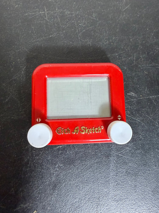 Spin Master Etch A Sketch Classic Red Drawing Toy - Wormhole Thrift