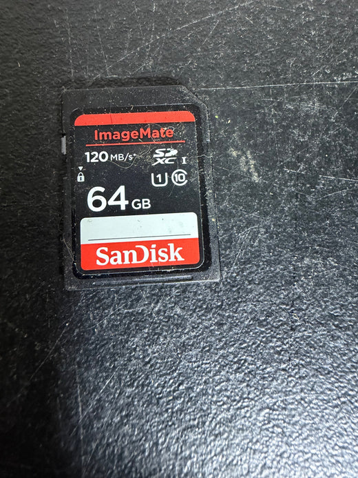 SanDisk ImageMate 64GB SDXC Memory Card 120MB/s - Wormhole Thrift