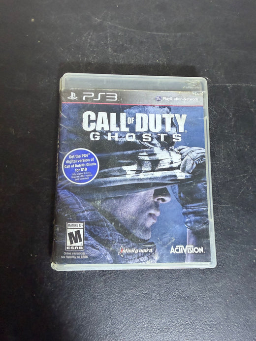 Call of Duty: Ghosts PS3 PlayStation 3 Video Game Complete in Box - Wormhole Thrift