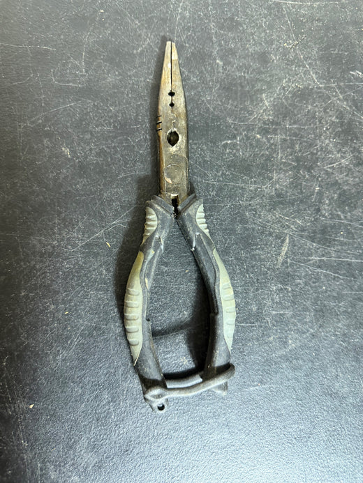 Multi-Function Long Nose Pliers Hand Tool with Rubber Grip - Wormhole Thrift