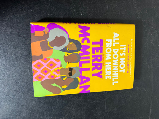 Terry McMillan It's Not All Downhill From Here Hardcover Novel 2020 - Wormhole Thrift