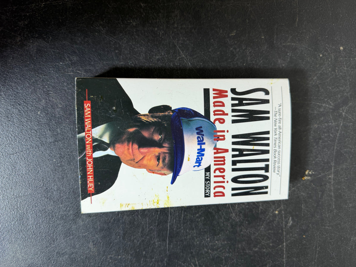 Vintage Sam Walton Made in America My Story Paperback Book 1993 - Wormhole Thrift