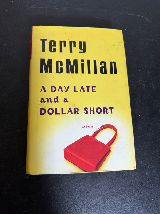 Vintage Terry McMillan A Day Late and a Dollar Short 2001 First Edition - Wormhole Thrift