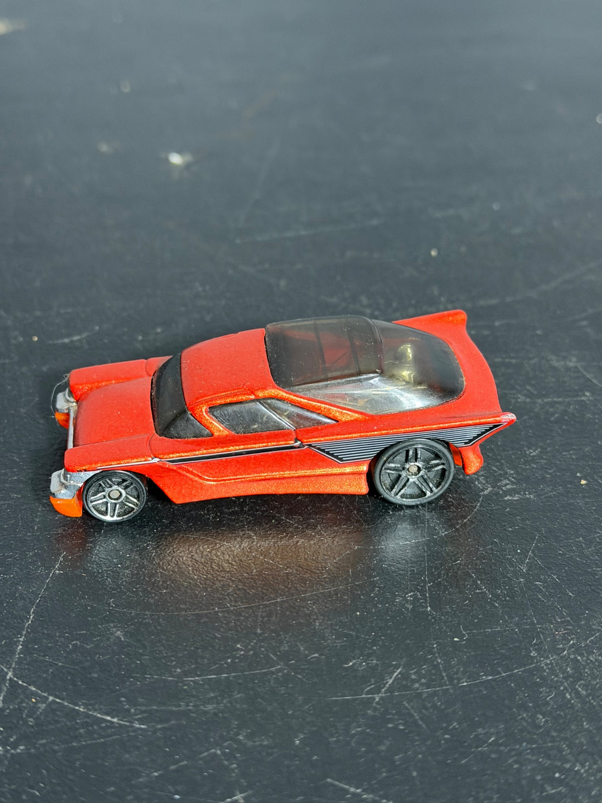 Vintage Hot Wheels Nomadder What Diecast Car 2001 Mattel Orange - Wormhole Thrift