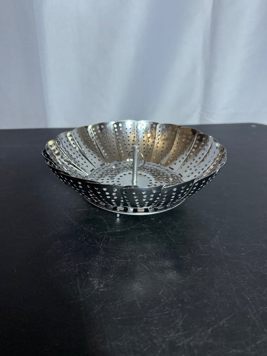 Collapsible Stainless Steel Vegetable Steamer Basket - Wormhole Thrift