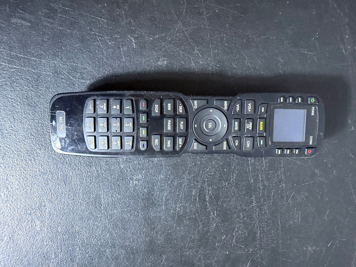 Universal Remote Control MX-780 - Untested, Battery Cover Detached - Wormhole Thrift